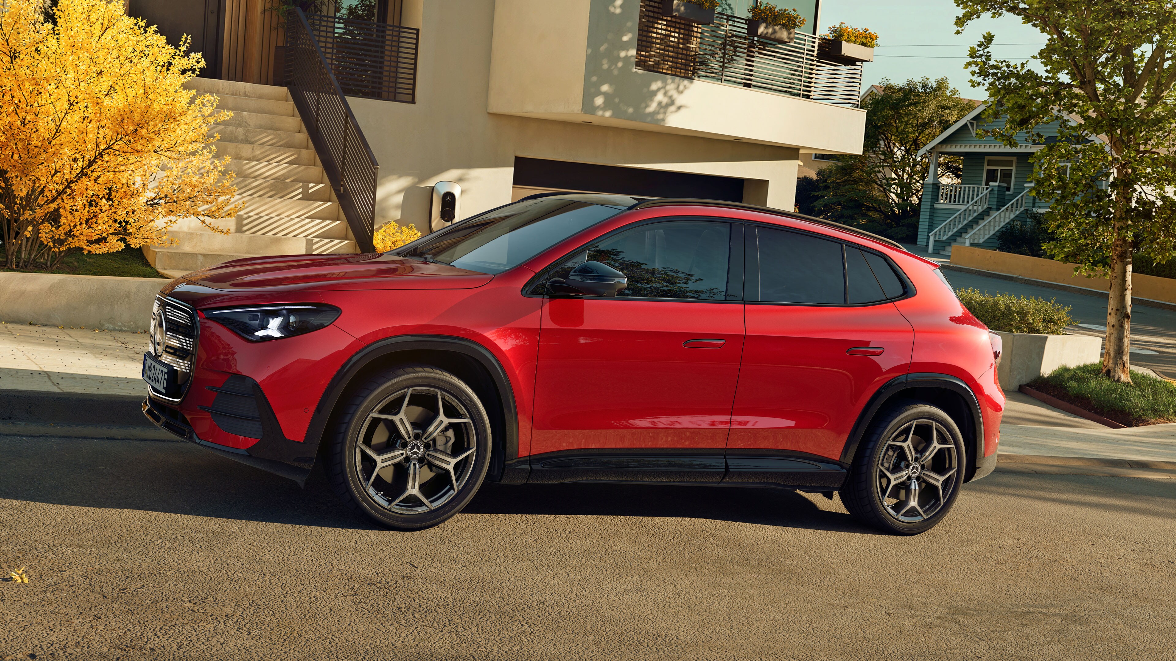 Der neue elektrische GLA. Der neue elektrische GLA.