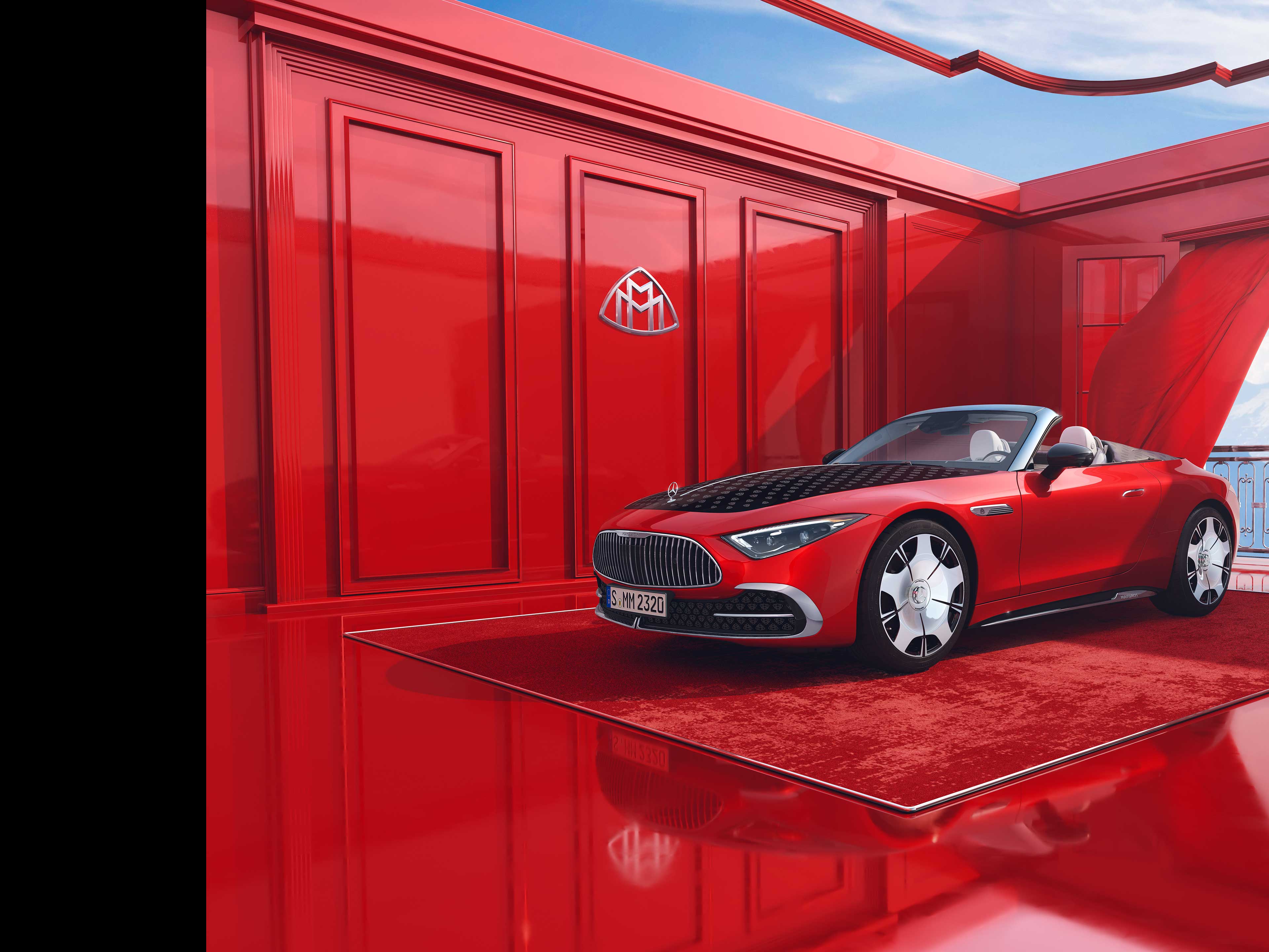 SL 680 | Marque | Mercedes-Maybach La Mercedes-Maybach SL 680 vue de profil.