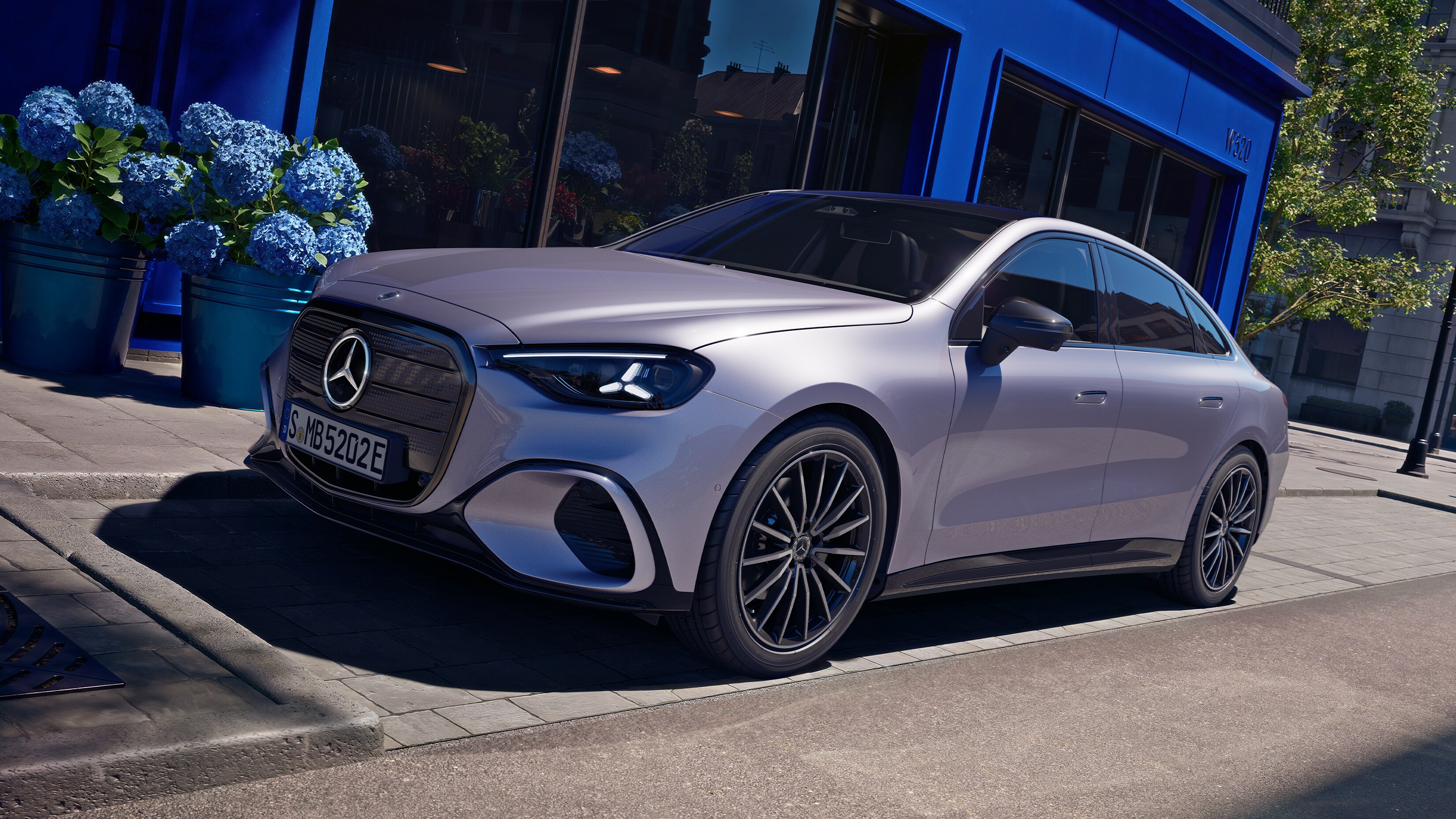 Die neue elektrische C-Klasse Limousine von Mercedes-Benz.